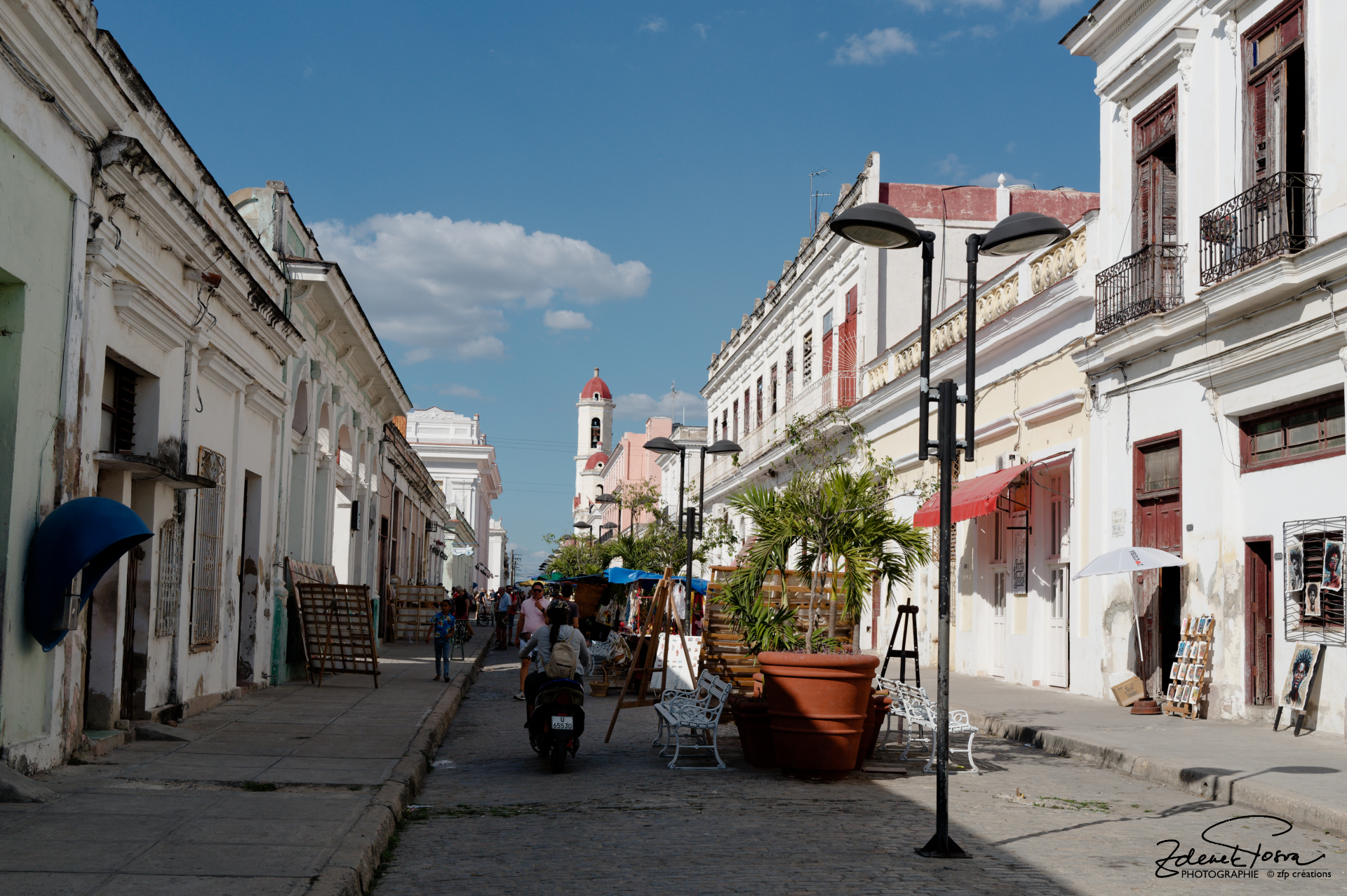 Une rue commerçante, Cienfuegos